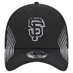 San Francisco Giants New Era Active Dash Mark 39THIRTY Flex Hat - Black - New Era on Sale