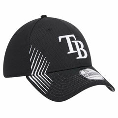 Tampa Bay Rays New Era Active Dash Mark 39THIRTY Flex Hat - Black - New Era Online