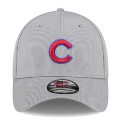 Chicago Cubs New Era Active Pivot 39THIRTY Flex Hat - Gray - New Era Sale