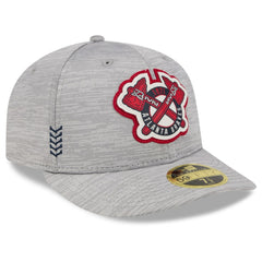 Atlanta Braves New Era 2024 Clubhouse Low Profile 59FIFTY Fitted Hat - Gray - New Era Online