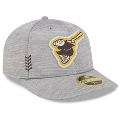 San Diego Padres New Era 2024 Clubhouse Low Profile 59FIFTY Fitted Hat - Gray - New Era Sale