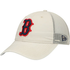 Boston Red Sox New Era Game Day 9TWENTY Adjustable Trucker Hat - Stone - New Era Online