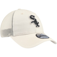 Chicago White Sox New Era Game Day 9TWENTY Adjustable Trucker Hat - Stone - New Era Online
