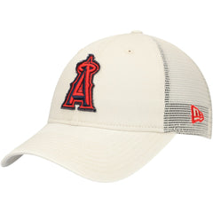 Los Angeles Angels New Era Game Day 9TWENTY Adjustable Trucker Hat - Stone - New Era Sale