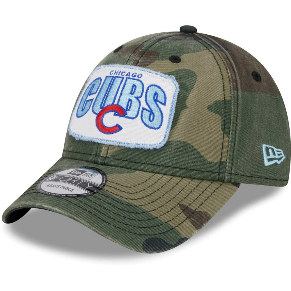 Chicago Cubs New Era Gameday 9FORTY Adjustable Hat - Camo - New Era Lifestyle