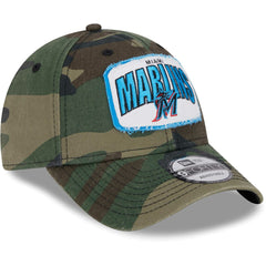 Miami Marlins New Era Gameday 9FORTY Adjustable Hat - Camo - New Era Online