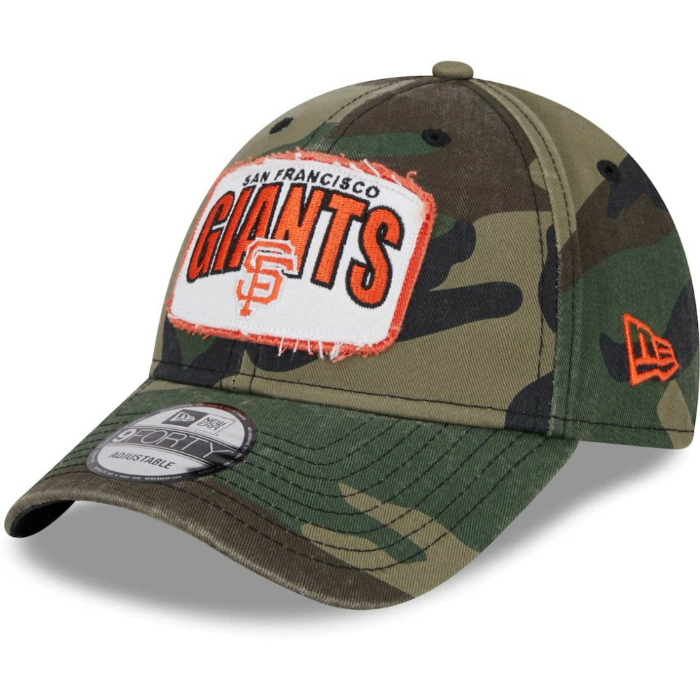 San Francisco Giants New Era Gameday 9FORTY Adjustable Hat - Camo - New Era Online