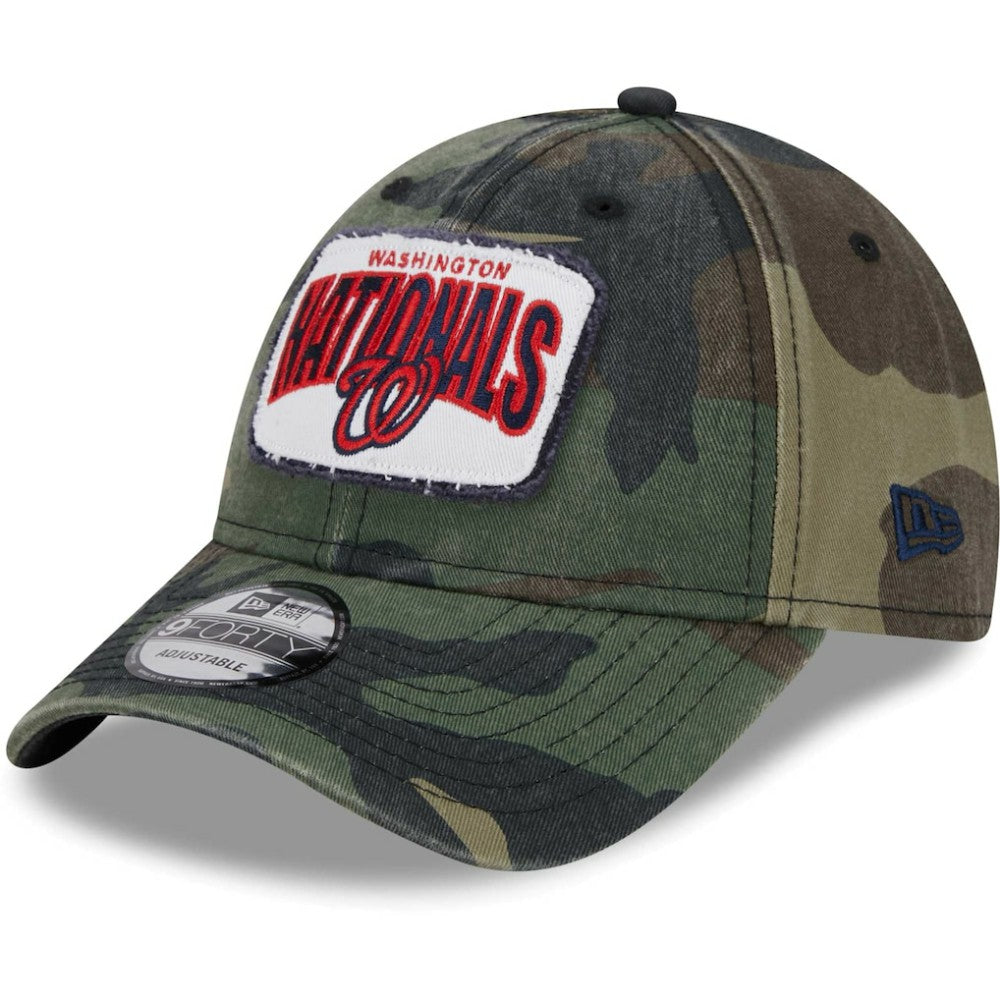 Washington Nationals New Era Gameday 9FORTY Adjustable Hat - Camo - New Era Lifestyle
