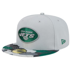New York Jets New Era Active Camo 59FIFTY Fitted Hat Gray