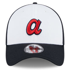 Atlanta Braves New Era 2025 Batting Practice 39THIRTY Flex Hat - White - New Era on Sale