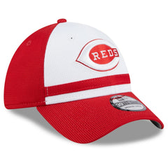 Cincinnati Reds New Era 2025 Batting Practice 39THIRTY Flex Hat - White - New Era Lifestyle