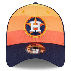 Houston Astros New Era 2025 Batting Practice 39THIRTY Flex Hat - Orange - New Era Discount