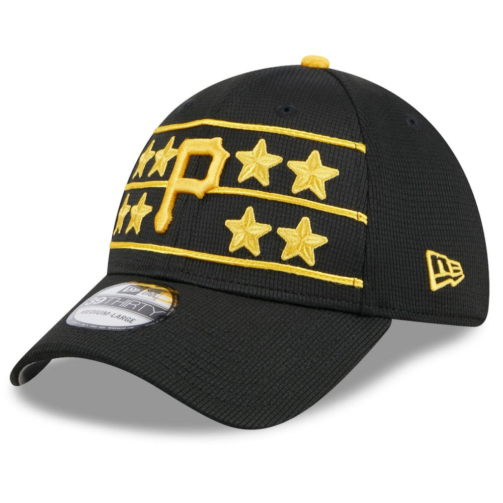 Pittsburgh Pirates New Era 2025 Batting Practice 39THIRTY Flex Hat - Black - New Era Sale