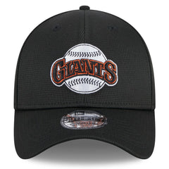 San Francisco Giants New Era 2025 Batting Practice 39THIRTY Flex Hat - Black - New Era Lifestyle