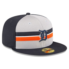 Detroit Tigers New Era 2025 Batting Practice 59FIFTY Fitted Hat - Gray - New Era Lifestyle