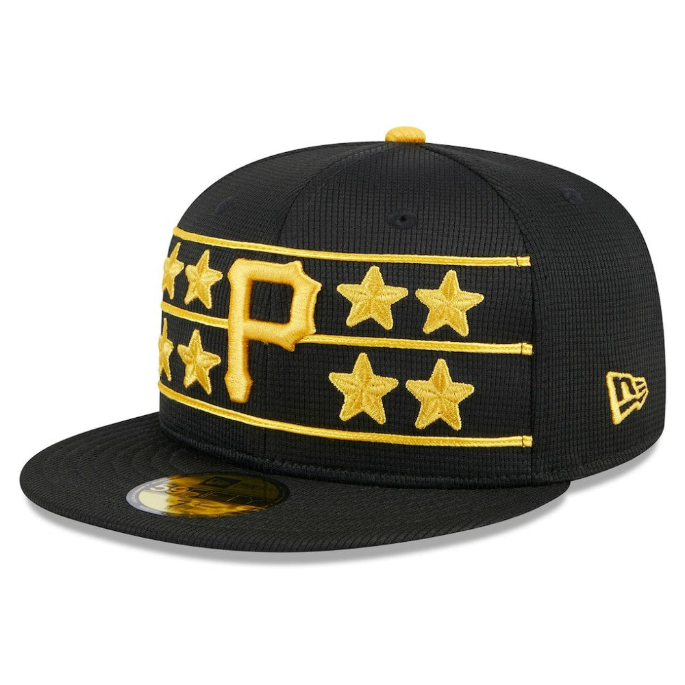 Pittsburgh Pirates New Era 2025 Batting Practice 59FIFTY Fitted Hat - Black - New Era Sale