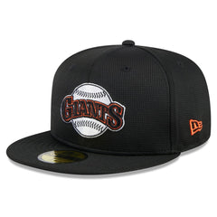 San Francisco Giants New Era 2025 Batting Practice 59FIFTY Fitted Hat - Black - New Era Sale