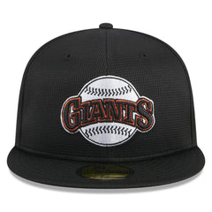 San Francisco Giants New Era 2025 Batting Practice 59FIFTY Fitted Hat - Black - New Era Sale