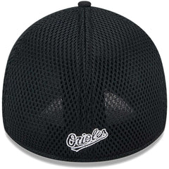 Baltimore Orioles New Era Neo 39THIRTY Flex Hat - Black/White - New Era Online