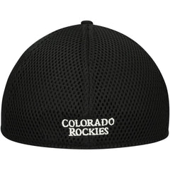 Colorado Rockies New Era Neo 39THIRTY Flex Hat - Black/White - New Era on Sale