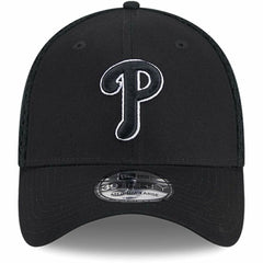 Philadelphia Phillies New Era Neo 39THIRTY Flex Hat - Black/White - New Era Sale