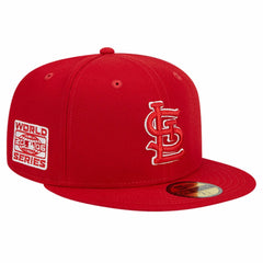 St. Louis Cardinals New Era Logo 59FIFTY Fitted Hat - Red - New Era Lifestyle