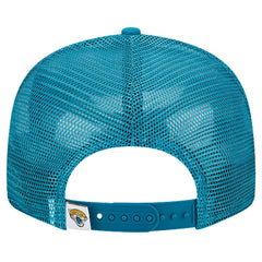 Jacksonville Jaguars New Era Main Trucker 9FIFTY Snapback Hat Teal
