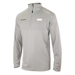 Sacramento Kings Omni-Wick Rockin' It Quarter-Zip Pullover Top Heather Gray | Columbia Lifestyle