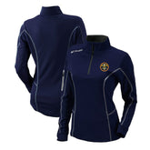 Denver Nuggets Women's Omni-Wick Shotgun Quarter-Zip Pullover Top for sale Navy | Columbia