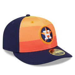 Houston Astros New Era 2025 Batting Practice Low Profile 59FIFTY Fitted Hat - Orange - New Era Sale