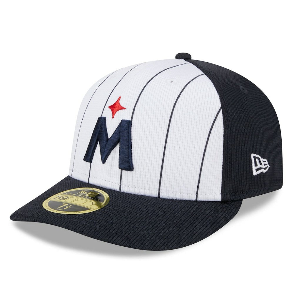 Minnesota Twins New Era 2025 Batting Practice Low Profile 59FIFTY Fitted Hat - White - New Era on Sale
