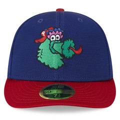 Philadelphia Phillies New Era 2025 Batting Practice Low Profile 59FIFTY Fitted Hat - Navy - New Era Online