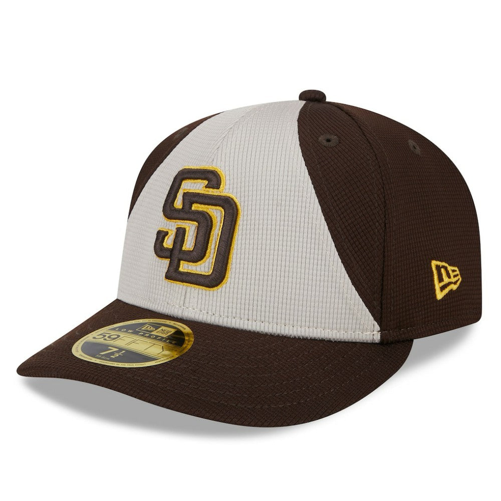 San Diego Padres New Era 2025 Batting Practice Low Profile 59FIFTY Fitted Hat - Brown - New Era Discount