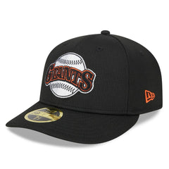 San Francisco Giants New Era 2025 Batting Practice Low Profile 59FIFTY Fitted Hat - Black - New Era Online