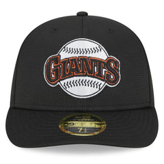 San Francisco Giants New Era 2025 Batting Practice Low Profile 59FIFTY Fitted Hat - Black - New Era Online