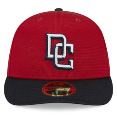 Washington Nationals New Era 2025 Batting Practice Low Profile 59FIFTY Fitted Hat - Red - New Era Discount