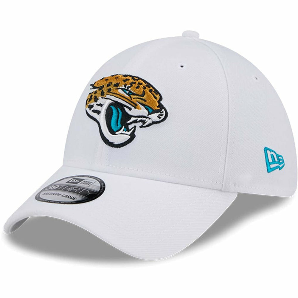 Jacksonville Jaguars New Era Main 39THIRTY Flex Hat White