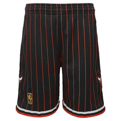 Chicago Bulls Youth Hardwood Classics Swingman Shorts Black | Mitchell & Ness Lifestyle