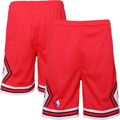 Chicago Bulls Youth Hardwood Classics Swingman Shorts Red | Mitchell & Ness US