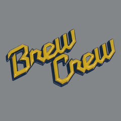 Milwaukee Brewers Levelwear City Connect Calibre Insignia Core Quarter-Zip Pullover Top - Heather Charcoal - MLB Discount