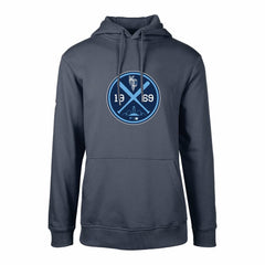 Kansas City Royals Levelwear City Connect Podium Strike Pullover Hoodie - Navy - MLB Lifestyle