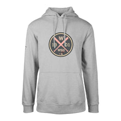 Washington Nationals Levelwear City Connect Podium Strike Pullover Hoodie - Heather Gray - MLB Online
