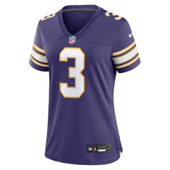 Nike Jordan Addison Minnesota Vikings Women's Alternate Game Jersey Purple