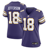 Nike Justin Jefferson Minnesota Vikings Women's Player Jersey Purple