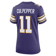 Nike Daunte Culpepper Minnesota Vikings Women's Classic Retired Player Game Jersey Purple