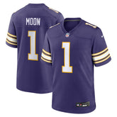 Nike Warren Moon Minnesota Vikings Retired Player Alternate Game Jersey Purple