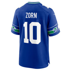Nike Jim Zorn Seattle Seahawks Retired Player Alternate Game Jersey Royal