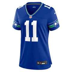 Nike Jaxon Smith-Njigba Seattle Seahawks Women's Throwback Player Game Jersey Royal