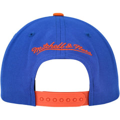 Edmonton Oilers Mitchell & Ness Core Team Ground 2.0 Snapback Hat - Blue - NHL 200398867