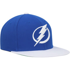 Tampa Bay Lightning Mitchell & Ness Core Team Ground 2.0 Snapback Hat - Blue - NHL 200398872